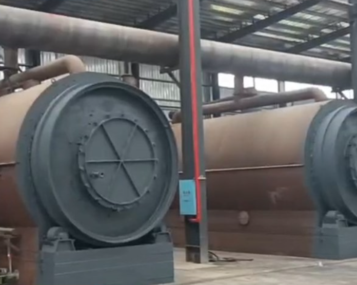 废轮胎炼油设备 废橡胶塑料铝塑油泥处理设备 环保达标 高效处理